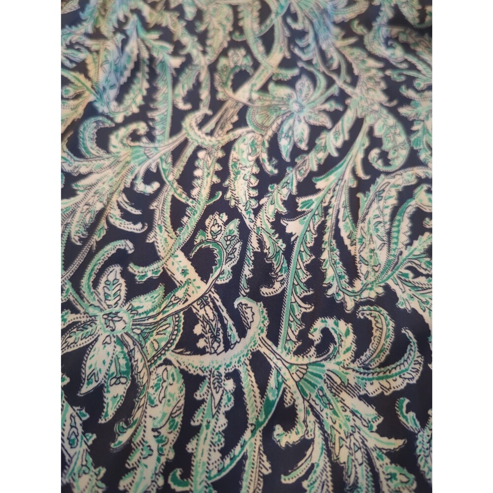 Lane Bryant Paisley blouse brand new with tags size 18/20 flutter sleeves plus - Picture 7 of 11